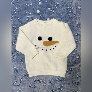 Baby Snowman Sweater ☃️❄️